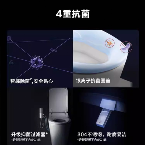 科勒智能马桶一体智能坐便器ST30LE卫生间家用轻智能坐便器38011T - 图3