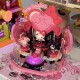 Sanrio Sweetheart Shines on the Stage Hello Kitty Melody Culomi Assembled LEGO Wooden Toy Ornament Gift