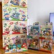 Crayon Shin-chan Happy Base Amusement Park Kindergarten Toy Store Assembly Fun High Building Block Ornament Birthday Gift