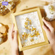 Lele Gao Moonlight Society Platinum Star Building Blocks Flower Tree Photo Frame Lighting DIY Handmade Building Toys Ornaments Gifts