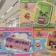 Area-X Fun High Building Blocks Crayon Shin-Chan Game Set Toy Box Cat Bus Assembly Toy Ornament Gift