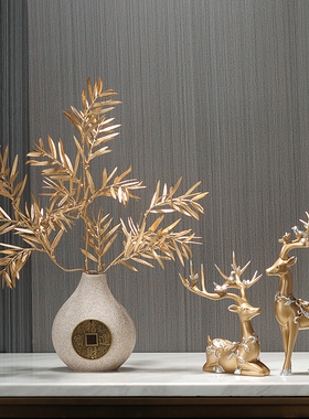 花瓶新中式风招财进宝装饰品