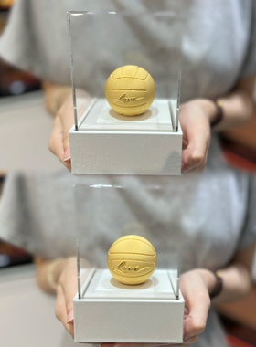 铸金999羽毛球乒乓球高尔夫球台球网球篮球体育摆件源头厂家原创