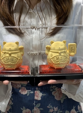 铸金999招财猫金摆件原创设计一手货源实体店供各珠宝大咖渠道商