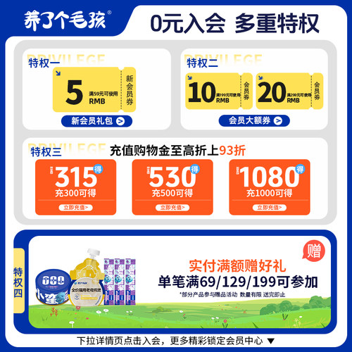 养了个毛孩全价主食猫条营养补水零食罐头幼猫成猫猫咪啵啵猫条 - 图0