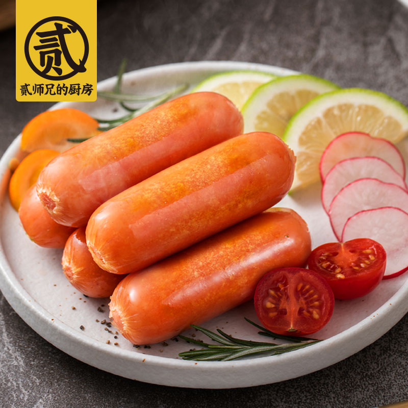 贰师兄的厨房 台式风味脆皮烤肠 500g*2件 双重优惠折后¥19.9包邮 贰师兄的厨房 台式风味脆皮烤肠 500g*2件 双重优惠折后¥19.9包邮