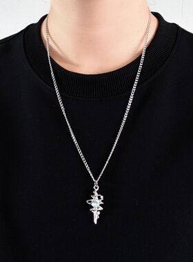 学生礼物饰品毛衣链卫衣链潮酷链