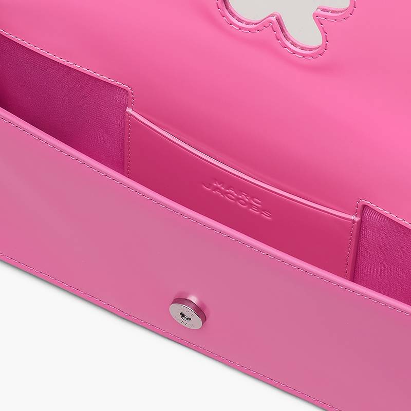 【特享甄选】MARC JACOBS/莫杰 GLAM MJ 牛皮纯色简约单肩手提包 - 图2