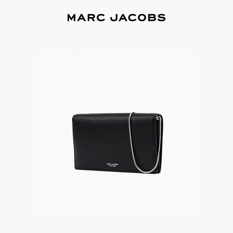 【季末折扣】MARC JACOBS MJ 迷你羊皮革纯色手拿包钱包链条包 - 图1