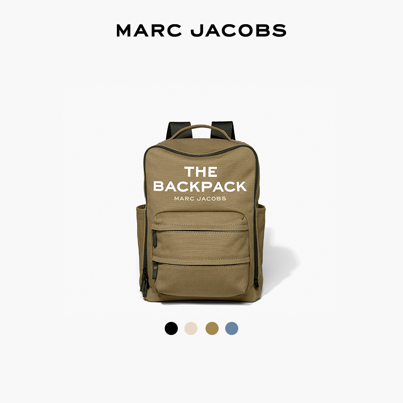 【季末折扣】MARC JACOBS BACKPACK帆布休闲双肩背包电脑包-图2