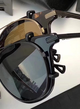 新款余文乐太阳镜NATIVE SIEGEL板材手工偏光墨镜夹片近视男女潮