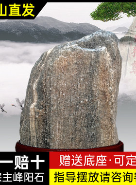 泰安泰山石敢当镇宅室内家用天然原石室内小摆件正宗石敢当泰山石