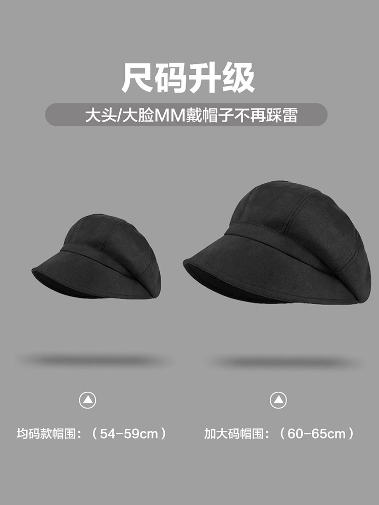 Classy key新加坡设计师联名款夏渔夫帽百搭堆堆帽大头围帽子男女,淘宝优惠券,粉丝福利购,淘宝优惠卷