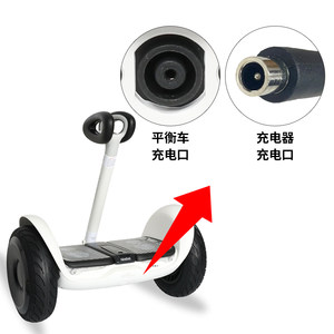 适用九号电动平衡车L6充电器纳恩博原装电源线42V配件9号