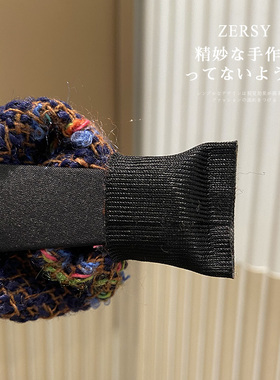 佐希秋冬新款小香风大肠发圈