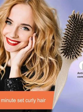 Hollow Comb Bounce Curl Define Styling Brush New Durable Smo