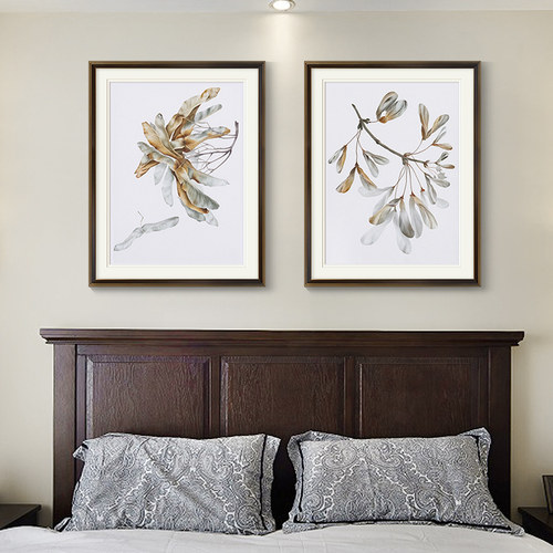 现代轻奢简美壁画美式客厅沙发背景墙装饰画玄关餐厅卧室花卉挂画 - 图2