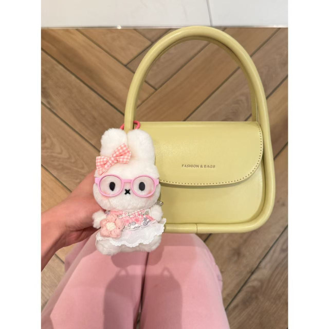 ແບບພາກຮຽນ spring ແລະ summer Miffy rabbit hanging keychain ເດັກຍິງຂອງຂວັນ pendant doll doll plush