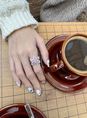 ExtroCode轻奢时尚雪花戒指