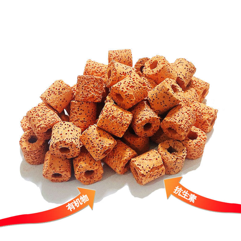 鱼缸呼吸环白色红色科技环水族箱过滤材料硝化细菌陶瓷环生化滤材,淘宝优惠券,粉丝福利购,淘宝优惠卷