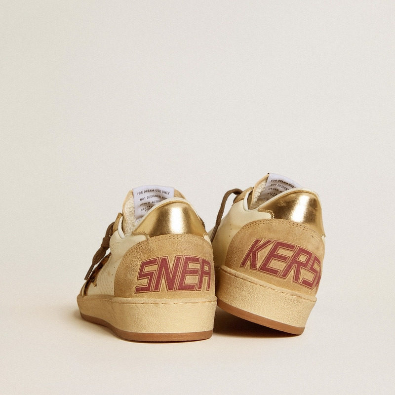 【线上限定】Golden Goose女Ball Star豹纹星运动休闲脏脏鞋GGDB,淘宝优惠券,粉丝福利购,淘宝优惠卷