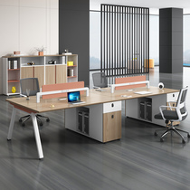 Staff Office Chairs Portfolio Brief Modern Double Employees Computer Table Deck Four Office Stations