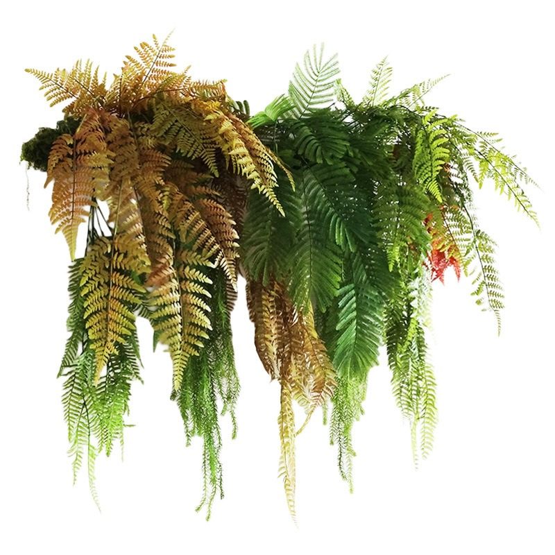 仿真绿植蕨类壁挂墙面吊顶装饰服装店橱窗森系热带雨林风悬挂花艺,淘宝优惠券,粉丝福利购,淘宝优惠卷