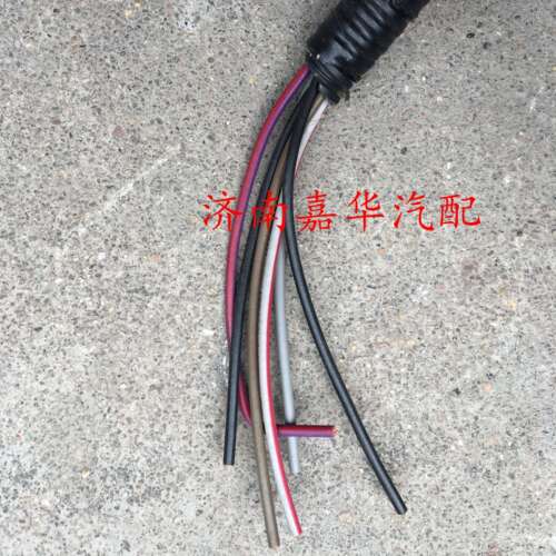 中国重汽豪沃组合后尾灯插头豪沃A7 T7H后刹车灯倒车灯插线线束 - 图0