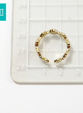 畹町流行四叶草戒指