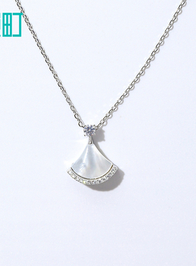 畹町四叶草项链女轻奢通勤锁骨链不掉色ins风时尚气质网红吊坠