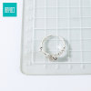 Wanding Sweet Daisy Ring Opening Adjustable Female Niche Design Ring Light Luxury High-end Accessories