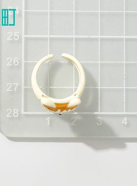 畹町少女小猫开口戒指