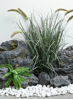 玻璃钢仿真假石头庭院舞台造景