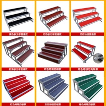 Choral bench Three layers of folded aluminium alloy STEP LADDER LARGE GROUP PHOTO SHOOTING STAIRS STEP STAGE STAGE STAND CHORUS STOOLS