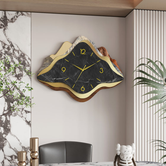 Art Perpetual Calendar Quartz Clock Wall Clock Silent Wall Watch