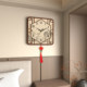 New Chinese style clock wall clock decorative clock perpetual calendar