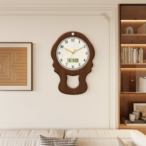 Medieval style quartz clock silent wall clock without punching