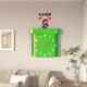 Mary Swinging Wall Clock Silent Clock No-Punch Clock