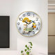 Radio wave automatic clock setting punch-free calendar wall clock