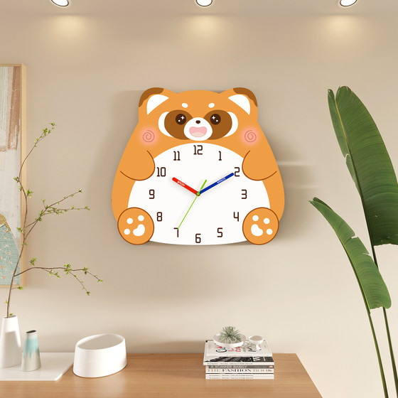 New swing wall clock living room dining room quartz clock silent