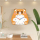 New swing wall clock living room dining room quartz clock silent