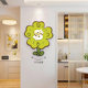 Youcaihua art swing silent clock home wall clock