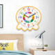 New early childhood education wall clock learning clock for living room and home use