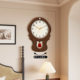 Medieval style quartz clock silent wall clock without punching