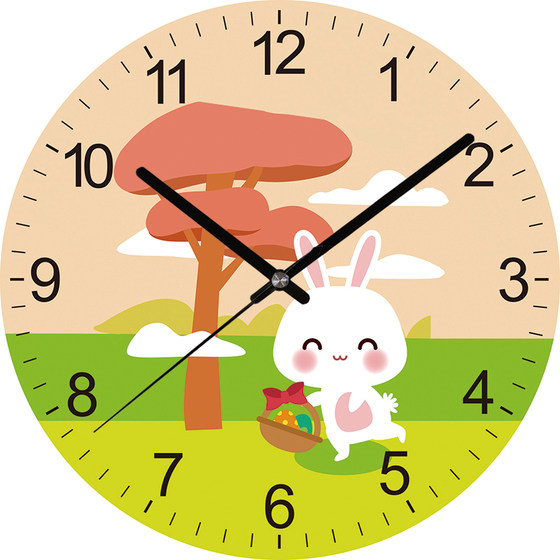 Dilan clock wall clock living room home cartoon cute