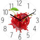 Dilan Internet celebrity fruit wall clock living room stylish and simple
