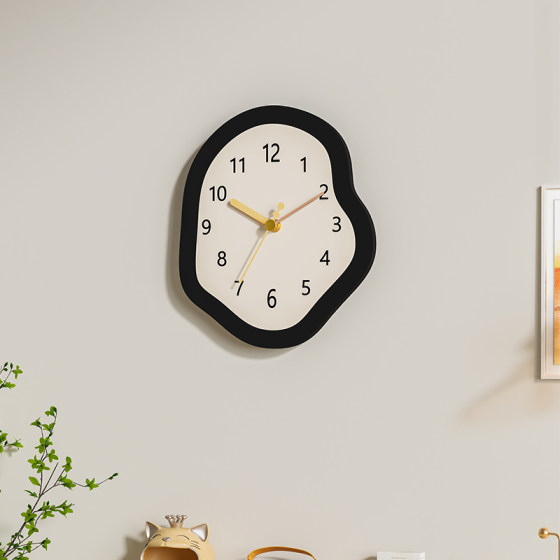 Internet celebrity silent swing calendar clock without punching holes