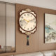New Chinese style silent quartz clock without punching wall clock