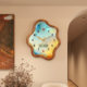 Medieval Style Art Quartz Clock Silent Wall Watch Perpetual Calendar
