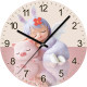 Dilan Cartoon Children's Cute Silent Guest Bedroom Clock